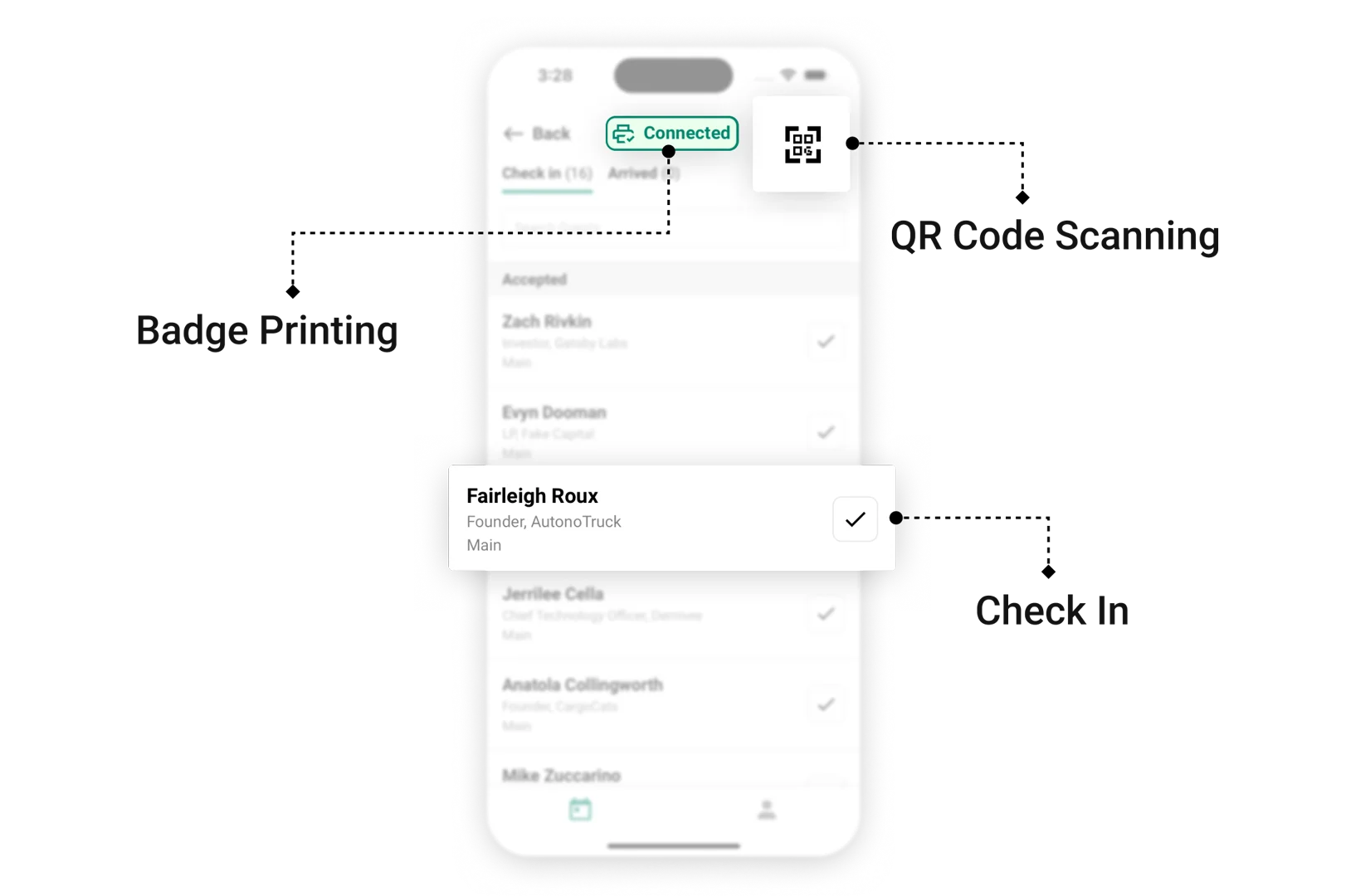 A clean, professional Brother thermal label badge